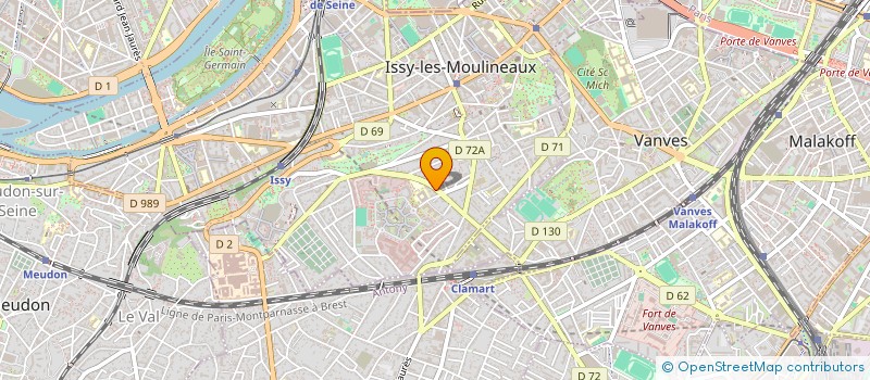 localisation de l'entreprise MONSIEUR THOMAS POUGET à ISSY-LES-MOULINEAUX