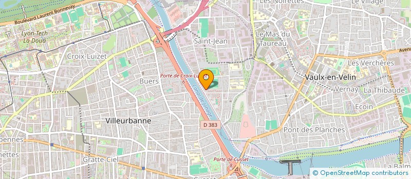 localisation de l'entreprise MONSIEUR THOMAS POUILLET  VILLEURBANNE