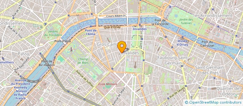 localisation de l'entreprise MONSIEUR THOMAS POULAIN  PARIS