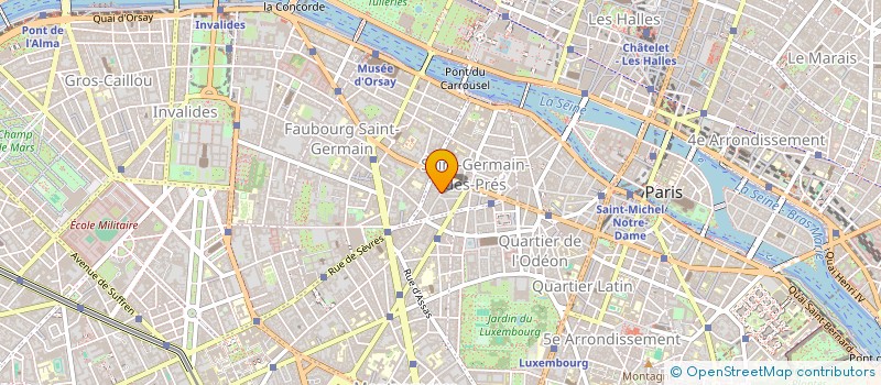 localisation de l'entreprise MONSIEUR THOMAS POUYET  PARIS