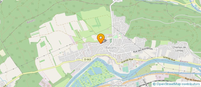 localisation de l'entreprise MONSIEUR THOMAS PREDINE  SAINTE-SUZANNE