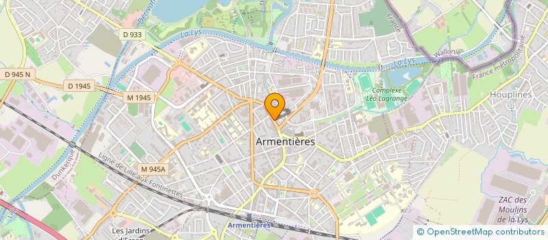localisation de l'entreprise MONSIEUR THOMAS PREUX à ARMENTIERES