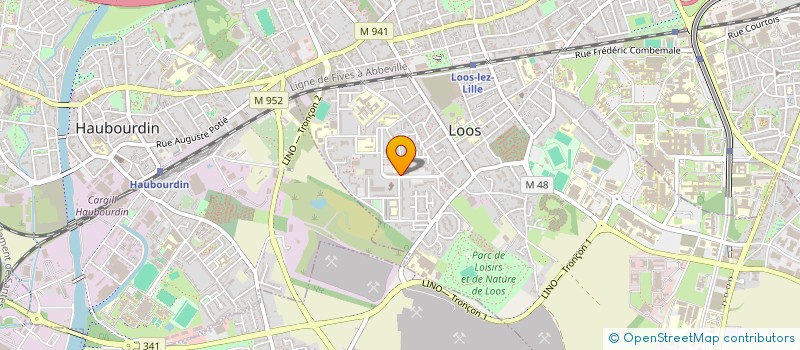 localisation de l'entreprise MONSIEUR THOMAS PRIEM  LOOS