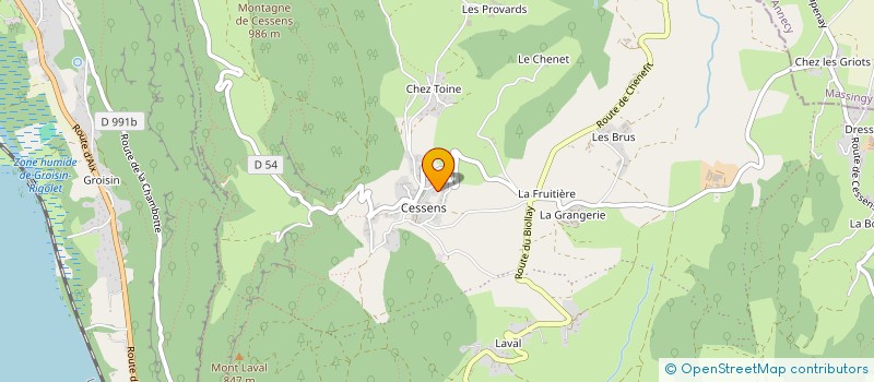 localisation de l'entreprise MONSIEUR THOMAS PRIMOT  ENTRELACS