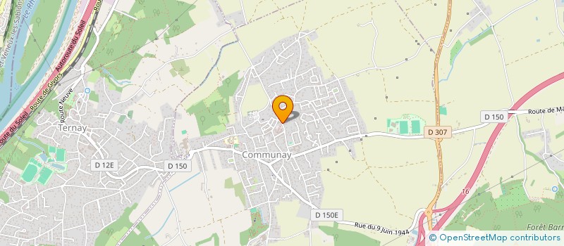 localisation de l'entreprise MONSIEUR THOMAS PRINCIPAL  COMMUNAY