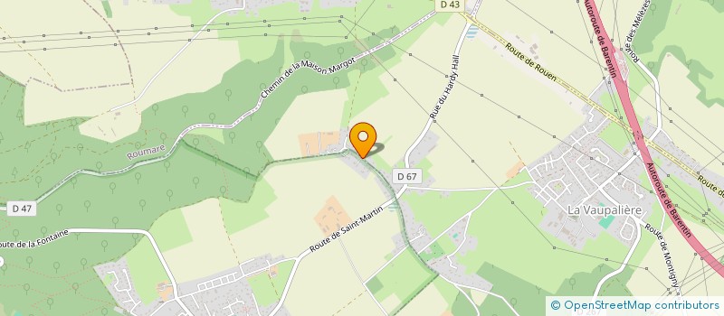 localisation de l'entreprise MONSIEUR THOMAS PRIOU  HENOUVILLE