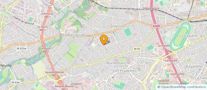 localisation de l'entreprise MONSIEUR THOMAS PRIOULT à TOULOUSE