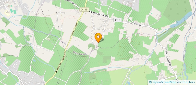 localisation de l'entreprise MONSIEUR THOMAS PRIVAT DE FORTUNIE  SAINT-LOUBES