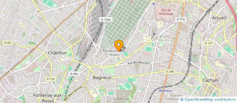 localisation de l'entreprise MONSIEUR THOMAS PROCOLAM à BAGNEUX