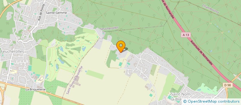 localisation de l'entreprise MONSIEUR THOMAS PROISY  SAINT-NOM-LA-BRETECHE