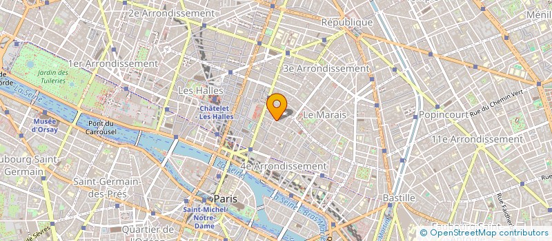 localisation de l'entreprise MONSIEUR THOMAS PROUVENSIER  PARIS