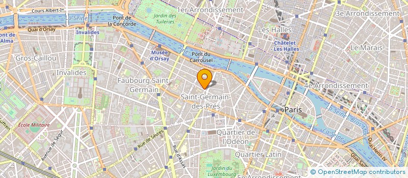 localisation de l'entreprise MONSIEUR THOMAS PRUDON  PARIS