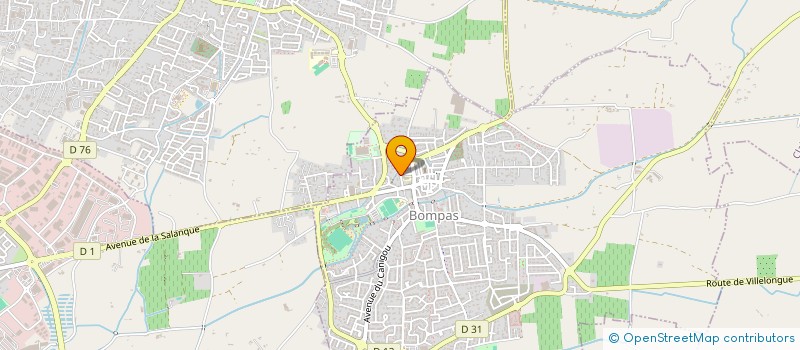 localisation de l'entreprise MONSIEUR THOMAS PUJOL  BOMPAS
