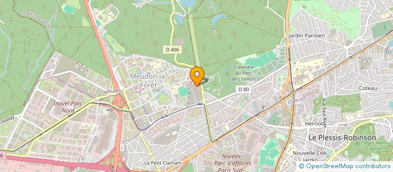 localisation de l'entreprise MONSIEUR THOMAS QUEEVIN ROBLES TAFUR à CLAMART