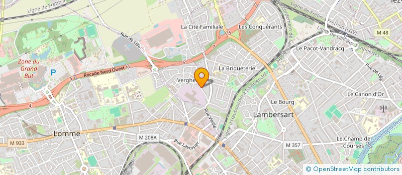 localisation de l'entreprise MONSIEUR THOMAS QUENIVET à LAMBERSART