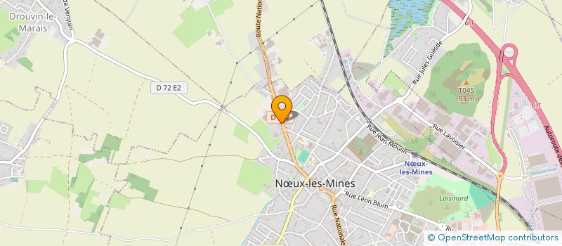 localisation de l'entreprise MONSIEUR THOMAS QUENNEHEN  NUX-LES-MINES