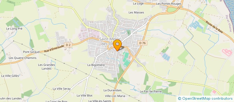 localisation de l'entreprise MONSIEUR THOMAS QUERE  SAINT-MELOIR-DES-ONDES