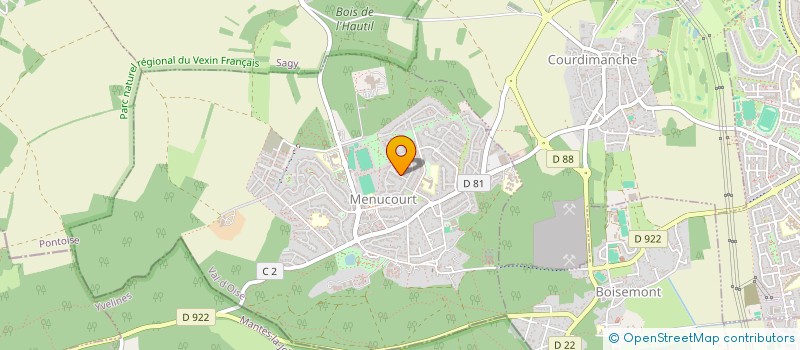 localisation de l'entreprise MONSIEUR THOMAS QUETEL  MENUCOURT