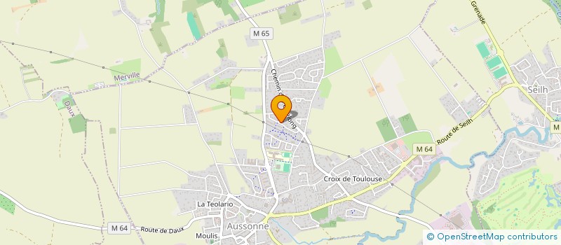 localisation de l'entreprise MONSIEUR THOMAS QUILLIOU à AUSSONNE