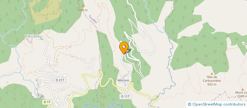 localisation de l'entreprise MONSIEUR THOMAS RABELLE  TOUDON