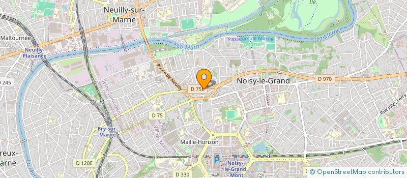 localisation de l'entreprise MONSIEUR THOMAS RABILLER à NOISY-LE-GRAND
