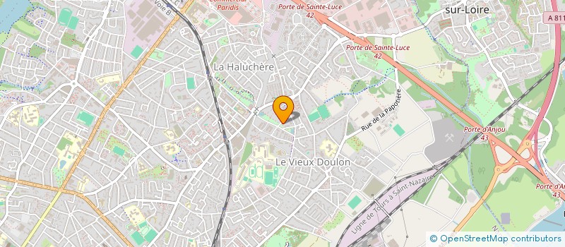 localisation de l'entreprise MONSIEUR THOMAS RABOTEUR à NANTES
