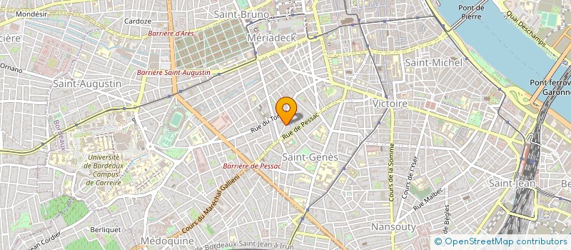 localisation de l'entreprise MONSIEUR THOMAS RAFFY  BORDEAUX