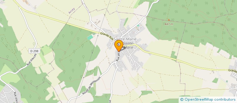 localisation de l'entreprise MONSIEUR THOMAS RAINAUT  SAINTE-MARIE
