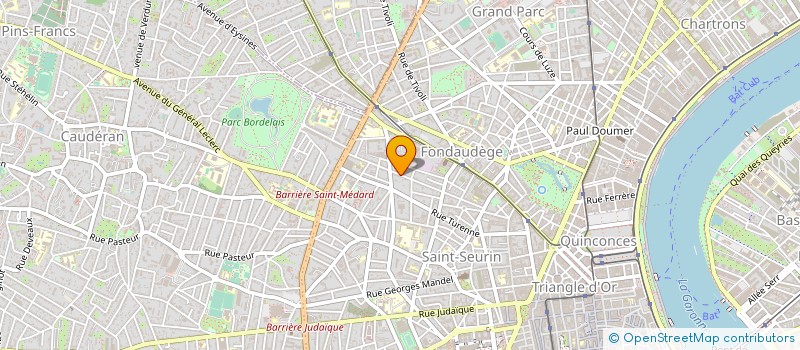 localisation de l'entreprise MONSIEUR THOMAS RAKOTOMALALA  BORDEAUX