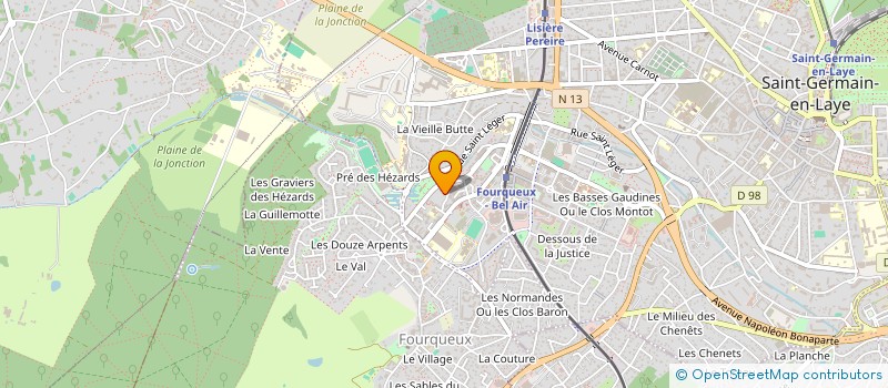 localisation de l'entreprise MONSIEUR THOMAS RAMALHO  SAINT-GERMAIN-EN-LAYE