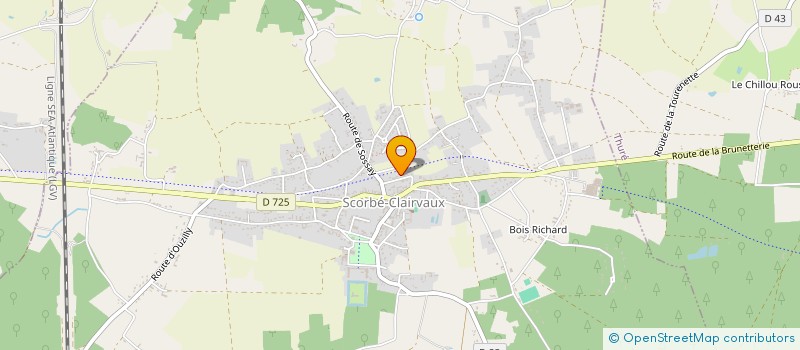 localisation de l'entreprise MONSIEUR THOMAS RAMBAUD  SAVIGNY-SOUS-FAYE