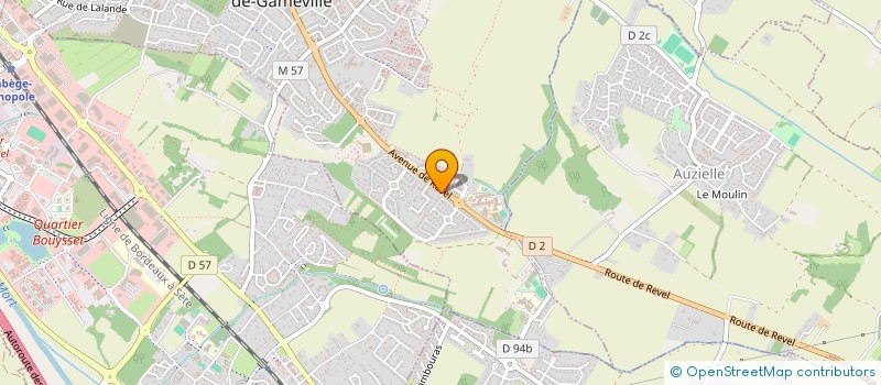 localisation de l'entreprise MONSIEUR THOMAS RAMBERT  PAREMPUYRE