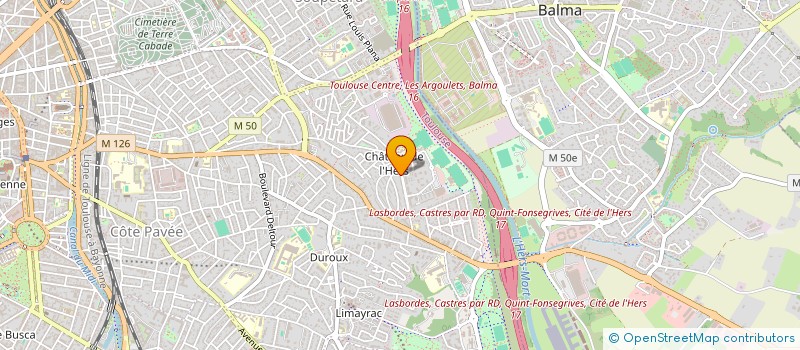 localisation de l'entreprise MONSIEUR THOMAS RAMOTHE  TOULOUSE