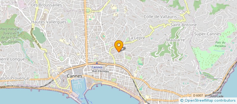 localisation de l'entreprise MONSIEUR THOMAS RANDRIAMAHERY à CANNES