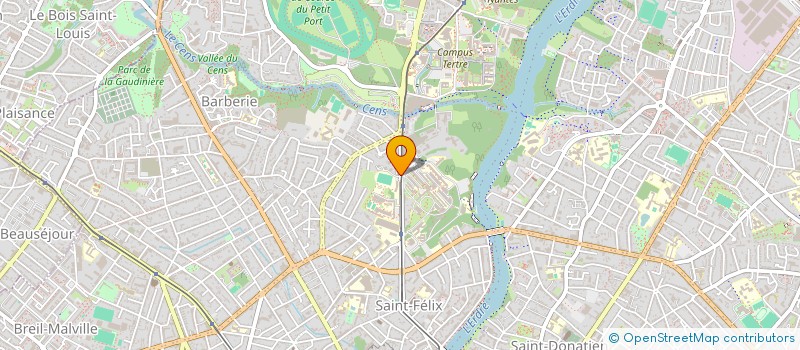 localisation de l'entreprise MONSIEUR THOMAS RANNOU  NANTES