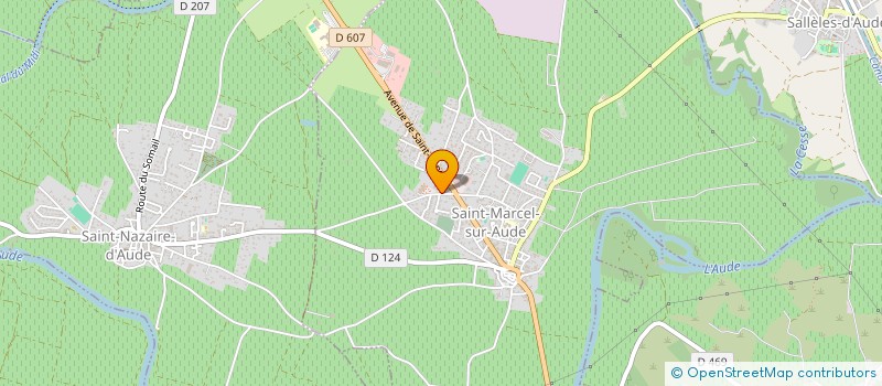 localisation de l'entreprise MONSIEUR THOMAS RATABOUIL  SAINT-MARCEL-SUR-AUDE