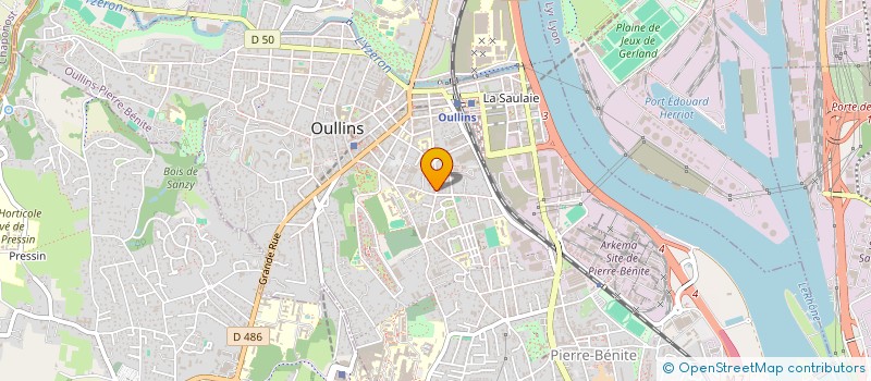 localisation de l'entreprise MONSIEUR THOMAS RATHBEGER  OULLINS-PIERRE-BENITE