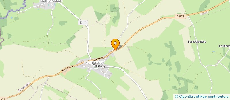 localisation de l'entreprise MONSIEUR THOMAS RAULET  ROCQUIGNY