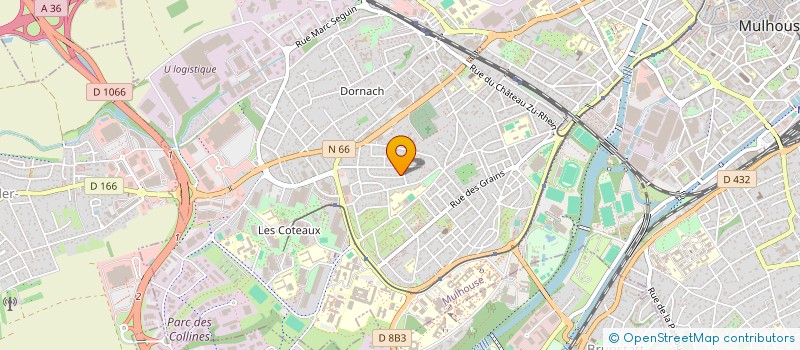 localisation de l'entreprise MONSIEUR THOMAS RAUSER à MULHOUSE