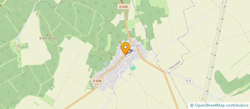 localisation de l'entreprise MONSIEUR THOMAS RAVINET à LES GRANGES-LE-ROI