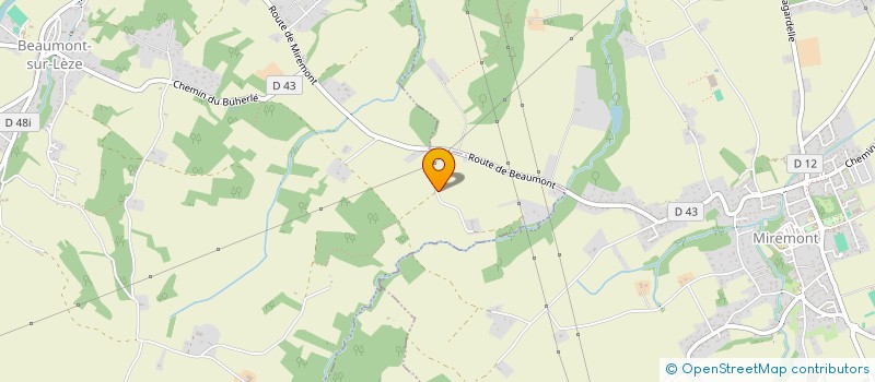 localisation de l'entreprise MONSIEUR THOMAS RAYNAUD  BEAUMONT-SUR-LEZE