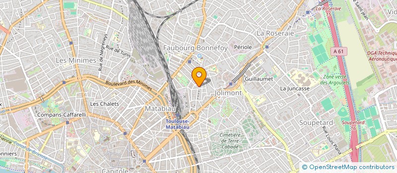 localisation de l'entreprise MONSIEUR THOMAS RAYNAUD à TOULOUSE