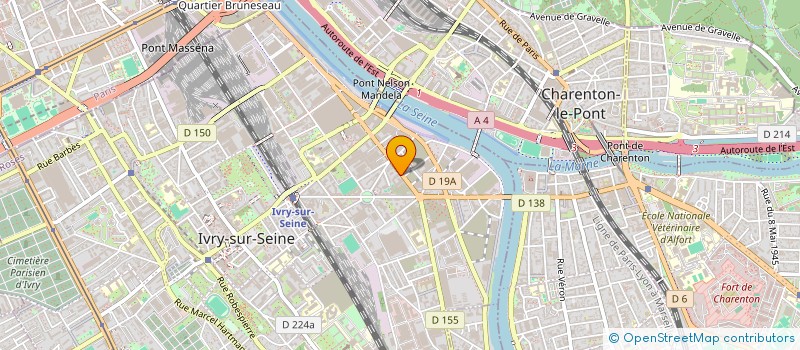 localisation de l'entreprise MONSIEUR THOMAS RAZAFIPANANINA à IVRY-SUR-SEINE