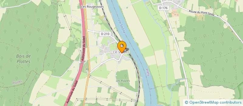 localisation de l'entreprise MONSIEUR THOMAS REBILLARD  FARGES-LES-MACON