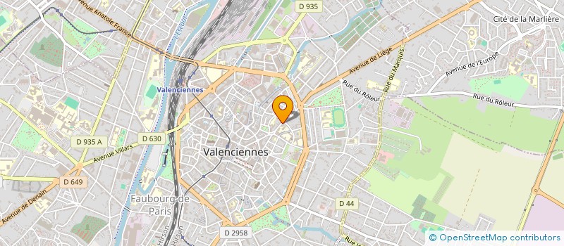localisation de l'entreprise MONSIEUR THOMAS REDE à VALENCIENNES