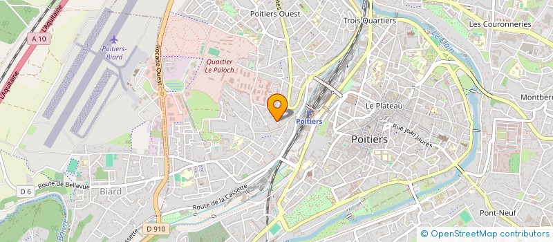 localisation de l'entreprise MONSIEUR THOMAS REGDOSZ à POITIERS