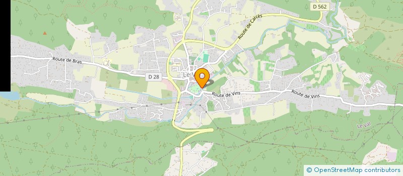 localisation de l'entreprise MONSIEUR THOMAS REHBERGER  LE VAL