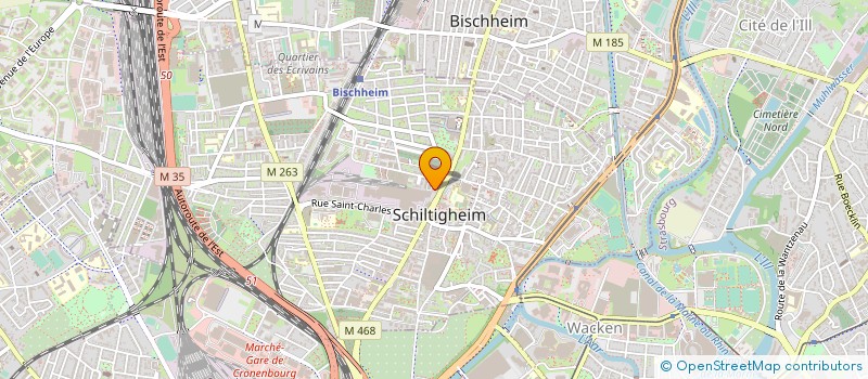 localisation de l'entreprise MONSIEUR THOMAS REMMER  SCHILTIGHEIM