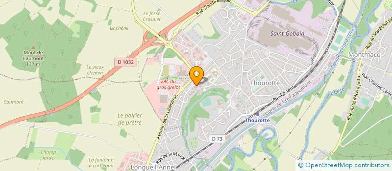 localisation de l'entreprise MONSIEUR THOMAS REMY  COMPIEGNE