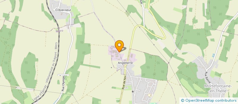 localisation de l'entreprise MONSIEUR THOMAS REMY  ANDEVILLE